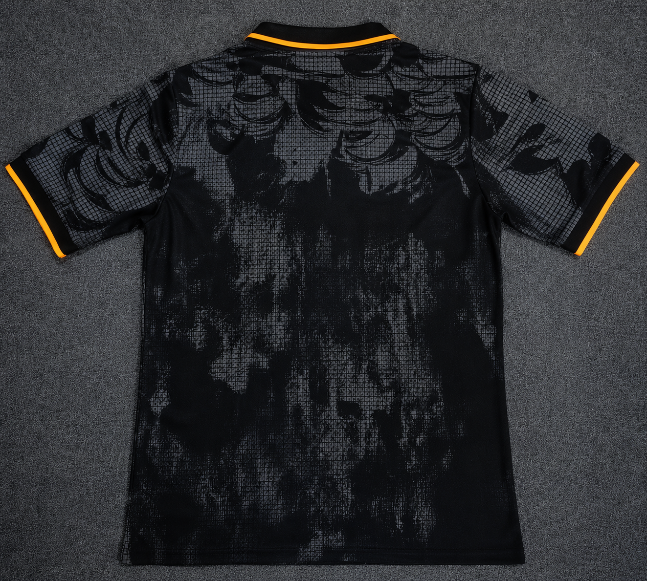 Black and Orange Netherlands Jersey